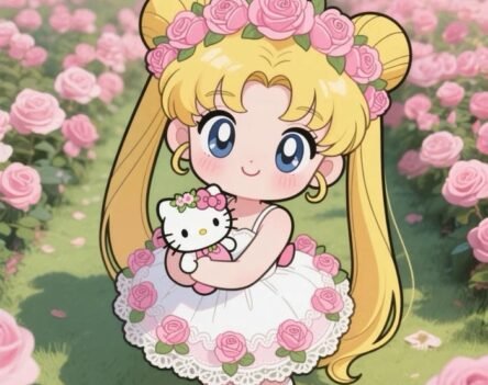 75+ Lovely girl cartoon wallpaper perfect for sweet screens