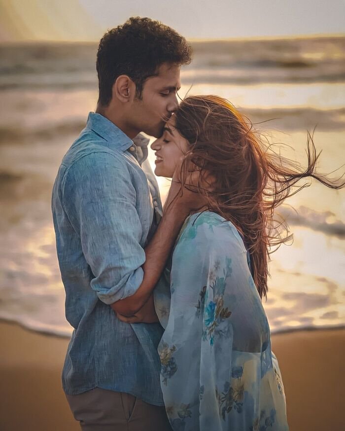 aethetics forehead kiss images