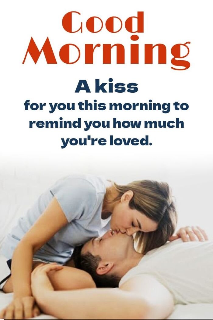 aethetics good morning kiss photo hot