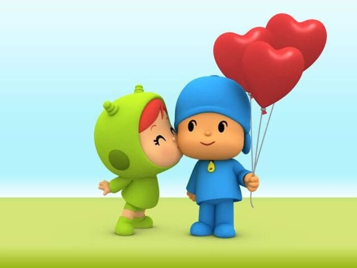 aethetics kiss cartoon photos full