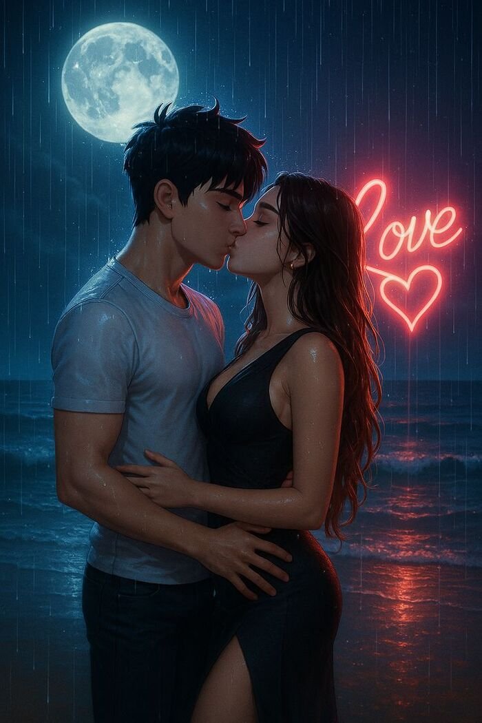 aethetics kissing images 3d hot