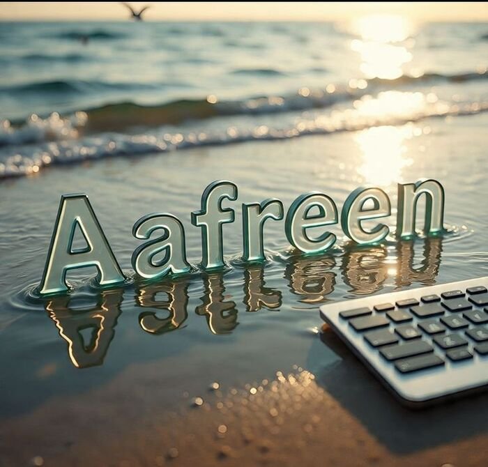 afreen name dp images