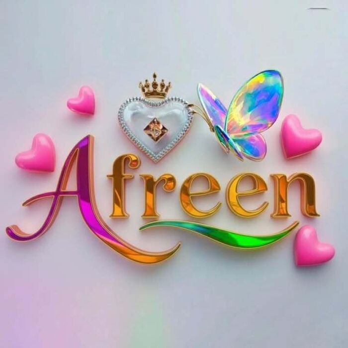 afreen name dp photo