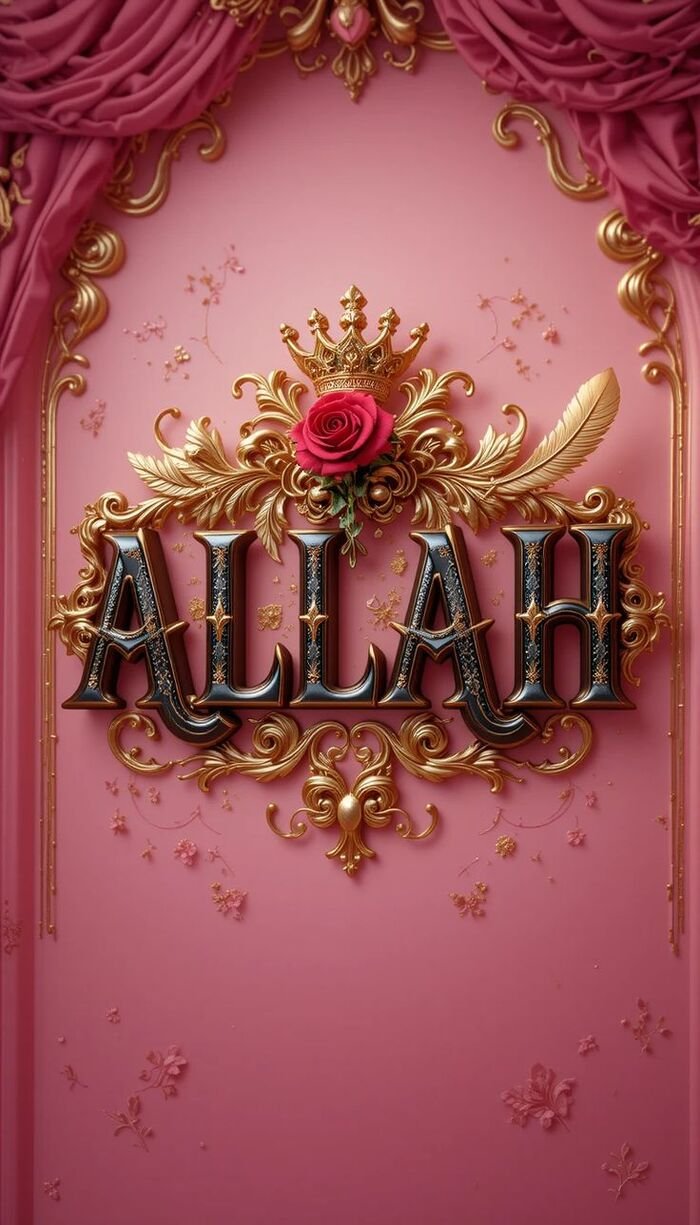 allah name dp images