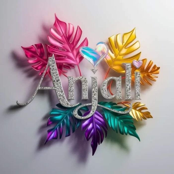 anjali name dp aethetics images