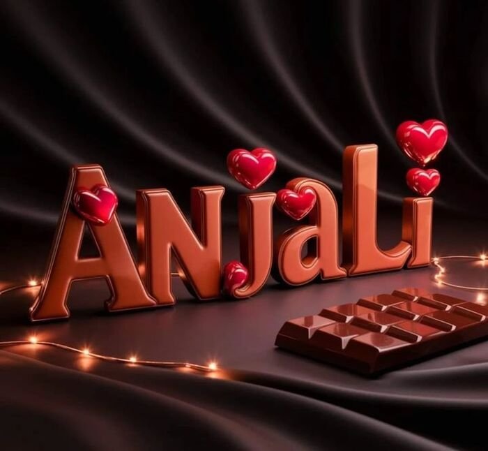 anjali name dp aethetics photo