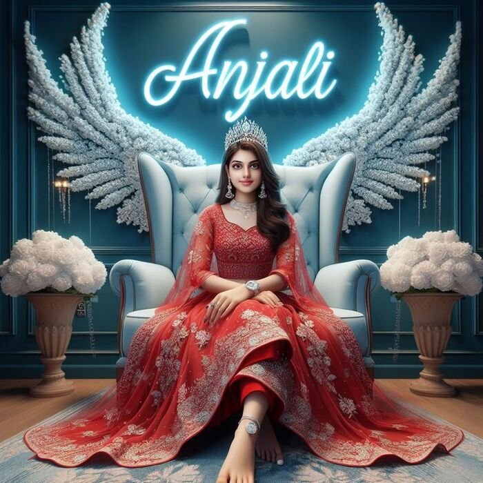 anjali name dp full hd