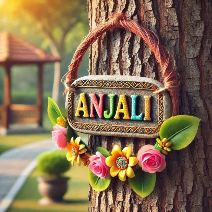 anjali name dp hot
