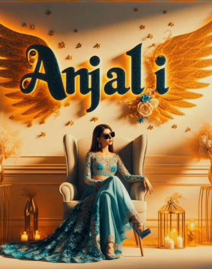 anjali name dp pinterest hd