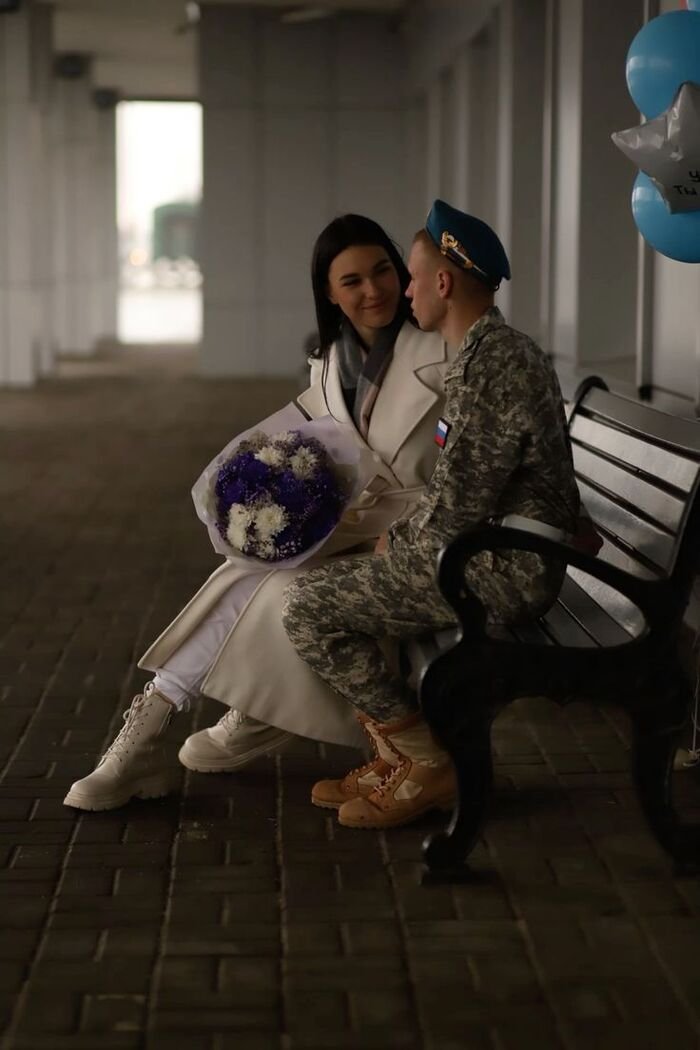 army couple dp aesthetic portrait