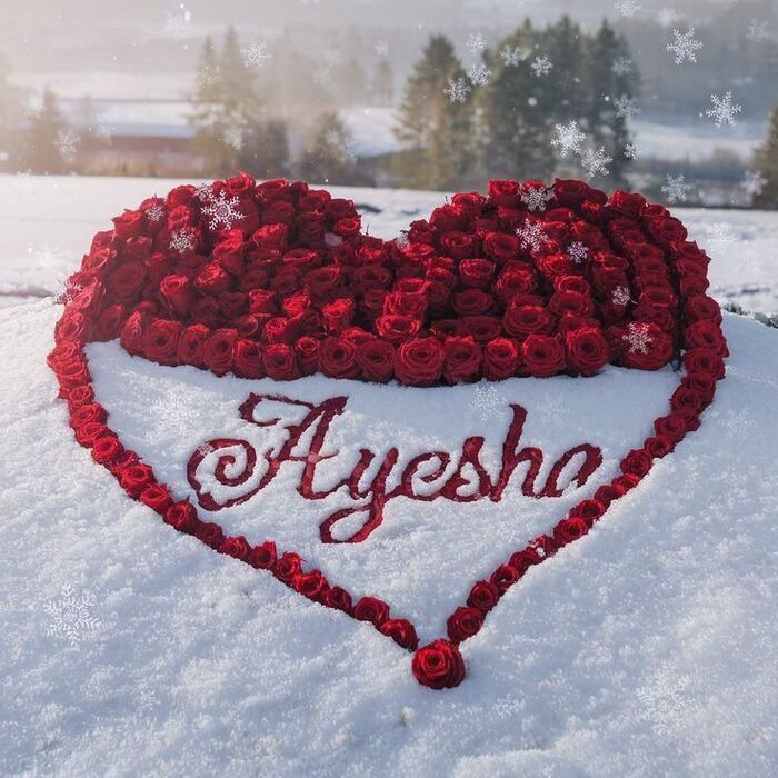 ayesha name dp aethetics hd