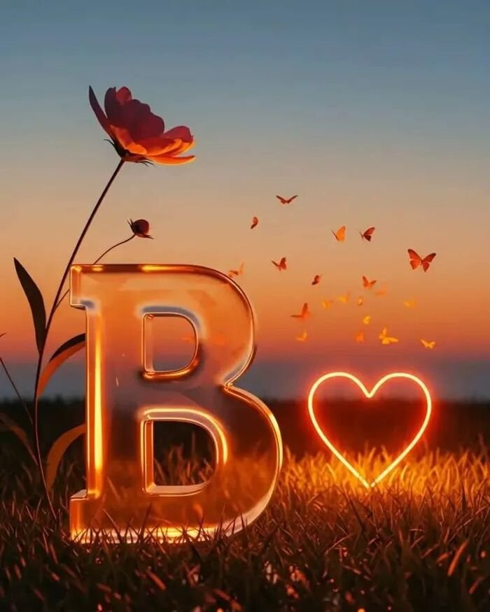 B Name DP – Top 99+ Stylish Calligraphy for Instagram Art