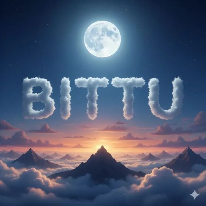bittu name dp aethetics full hd