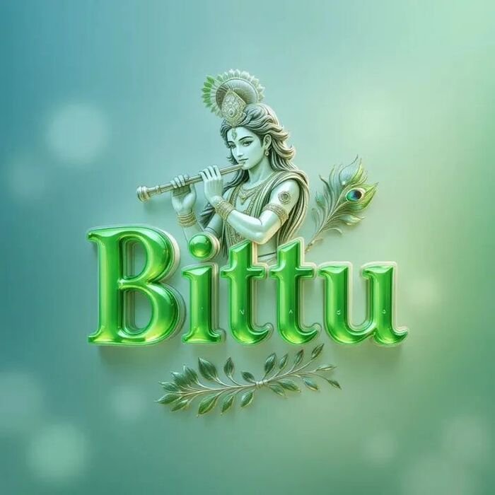 bittu name dp aethetics hd