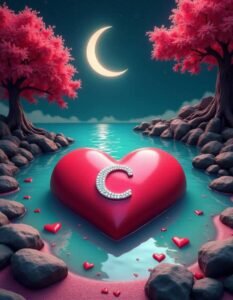 80+ Beautiful C Name DP | Royal Crown & King Style Art