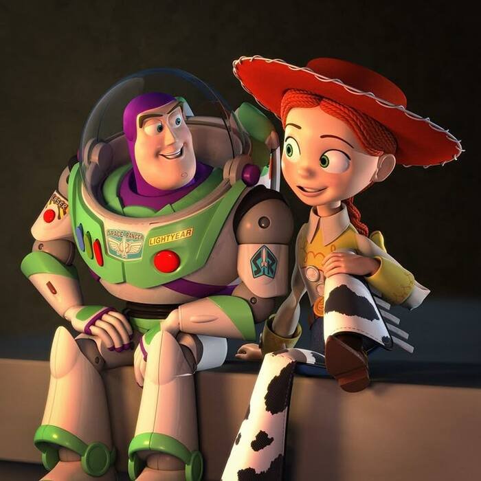 cartoon couple dp toy story