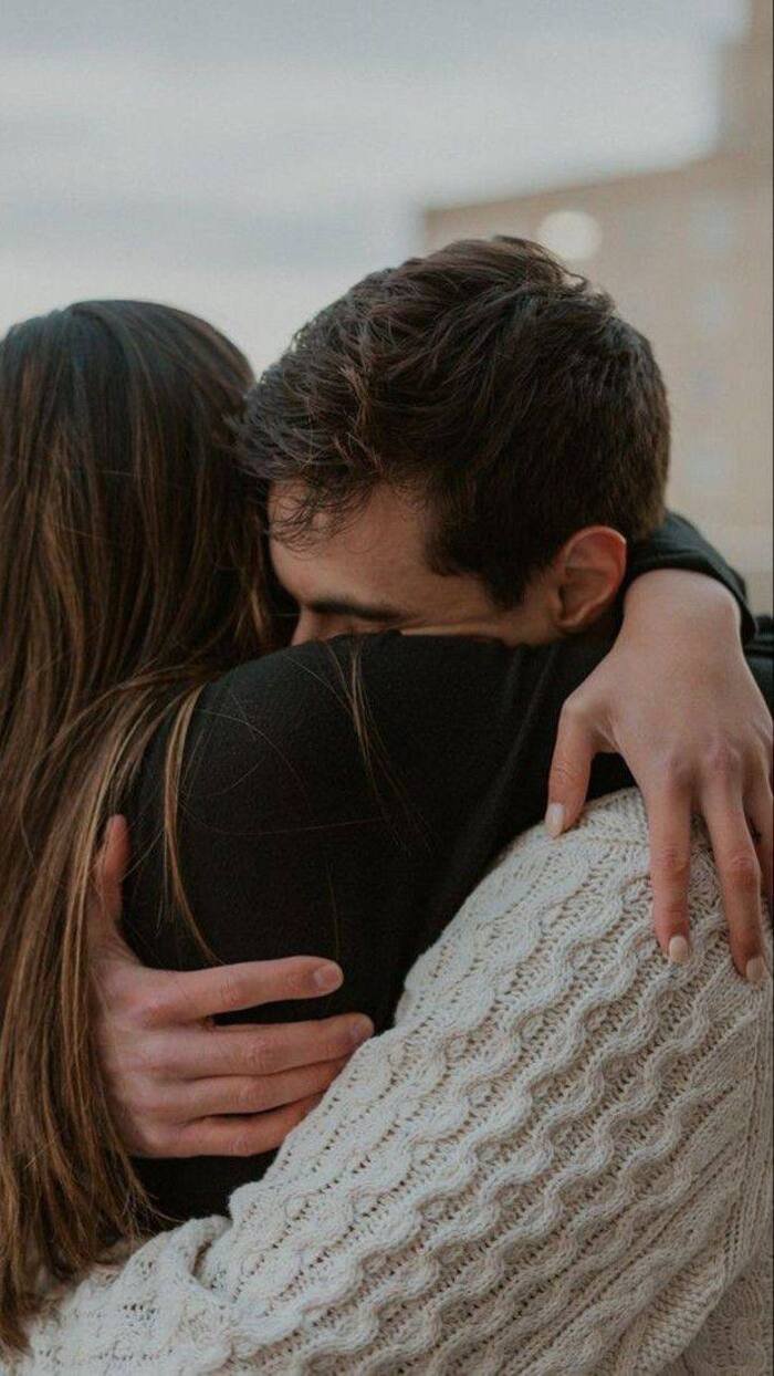 couple hug dp aesthetic hd