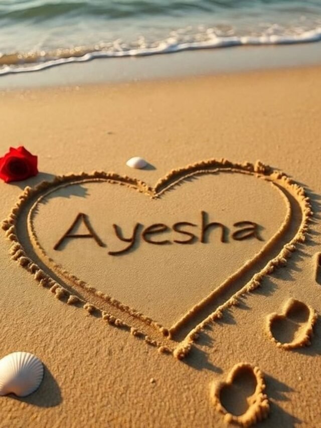 99+ Ayesha Name DP for Instagram: Ultra-HD Aesthetic Designs