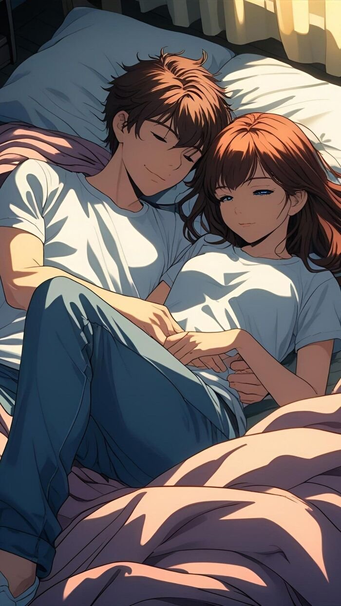 cute anime couple dp ultra hd