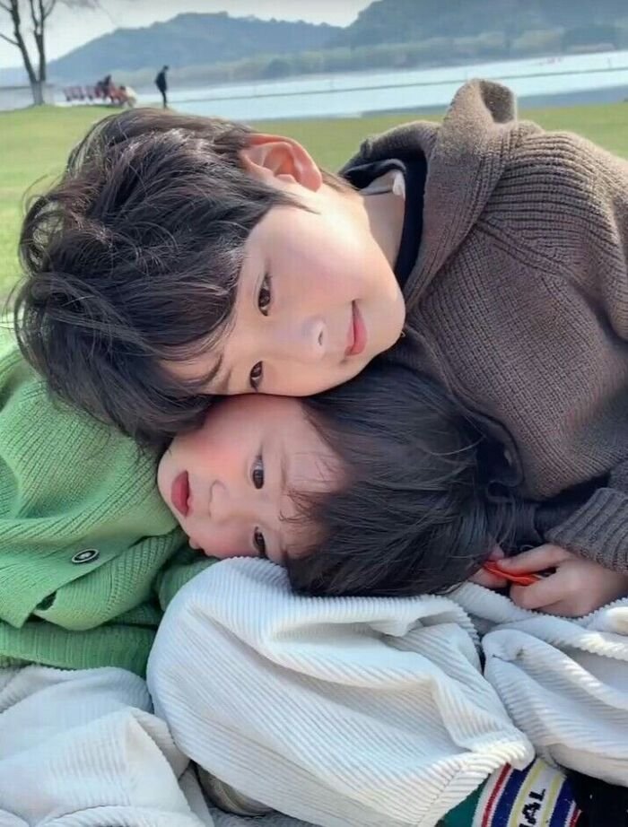 cute baby couple dp hd