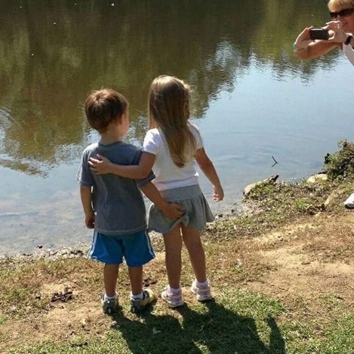 cute baby couple dp high resolution