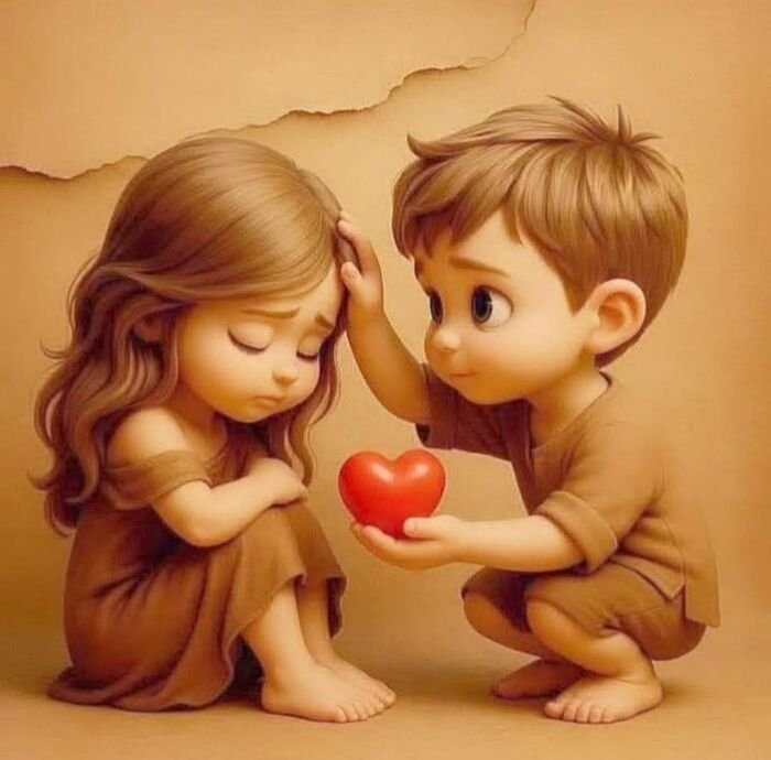 cute baby couple dp natural hd