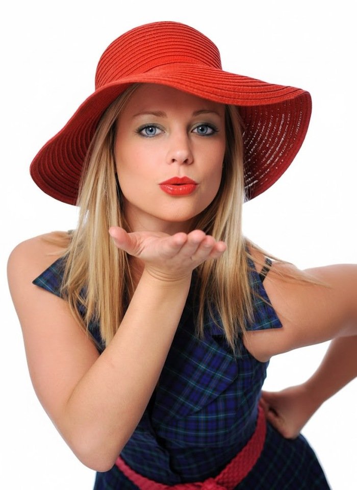 flying kiss image girl hd