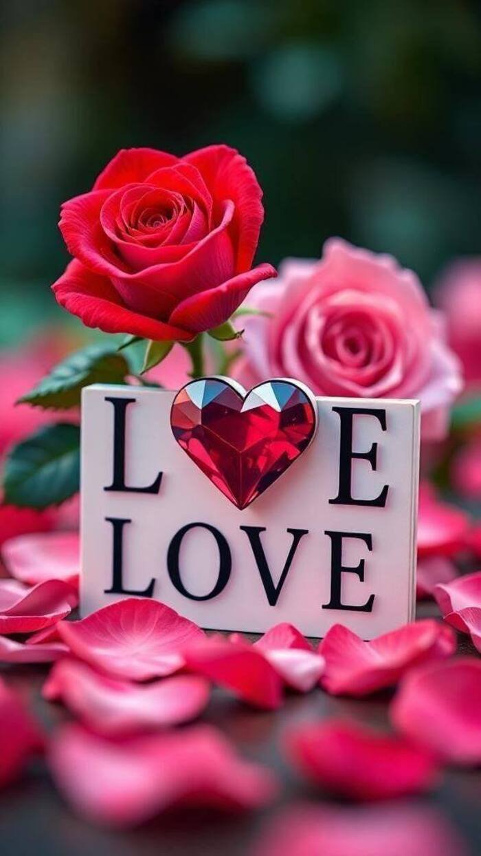 full hd love rose image pinterest ins