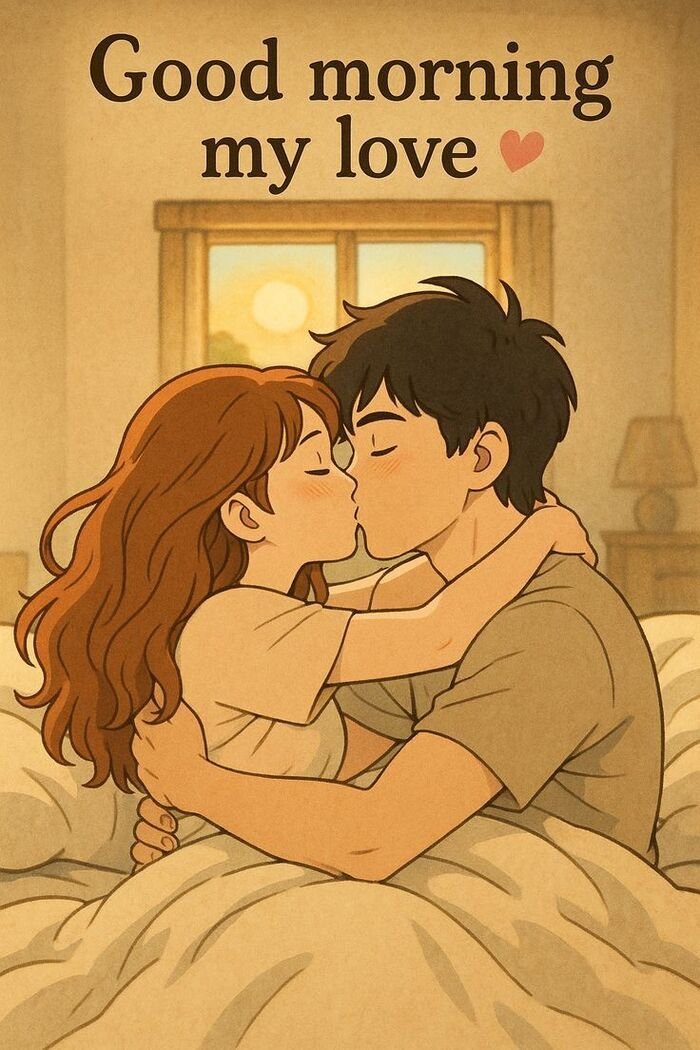 good morning kiss images pinterest