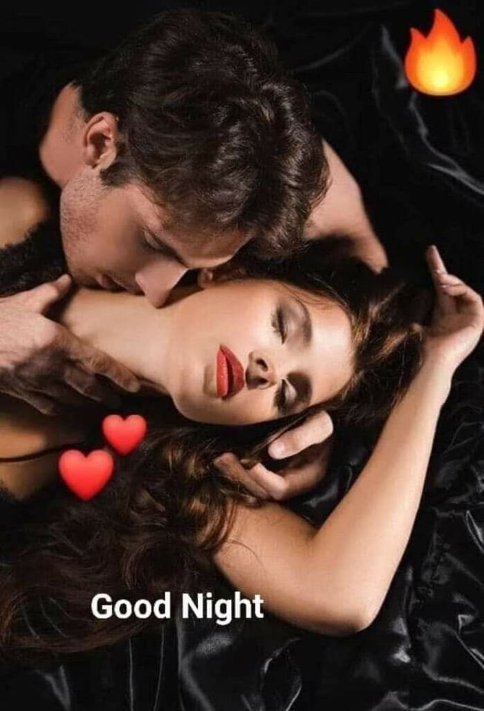 good night kiss image aethetics hot hd