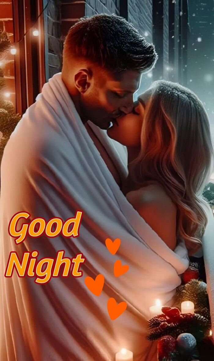 good night kiss image pinterest hd