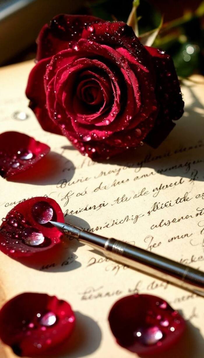 hd love rose image pinterest ins