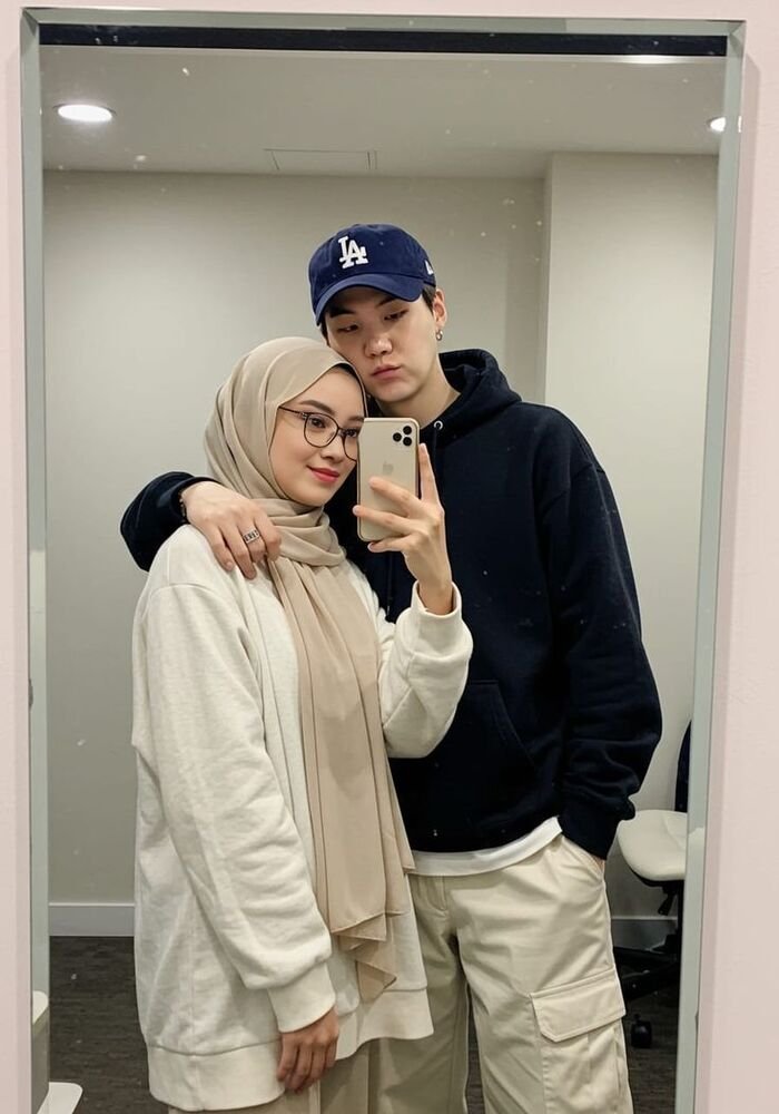 hijab couple dp clean hd