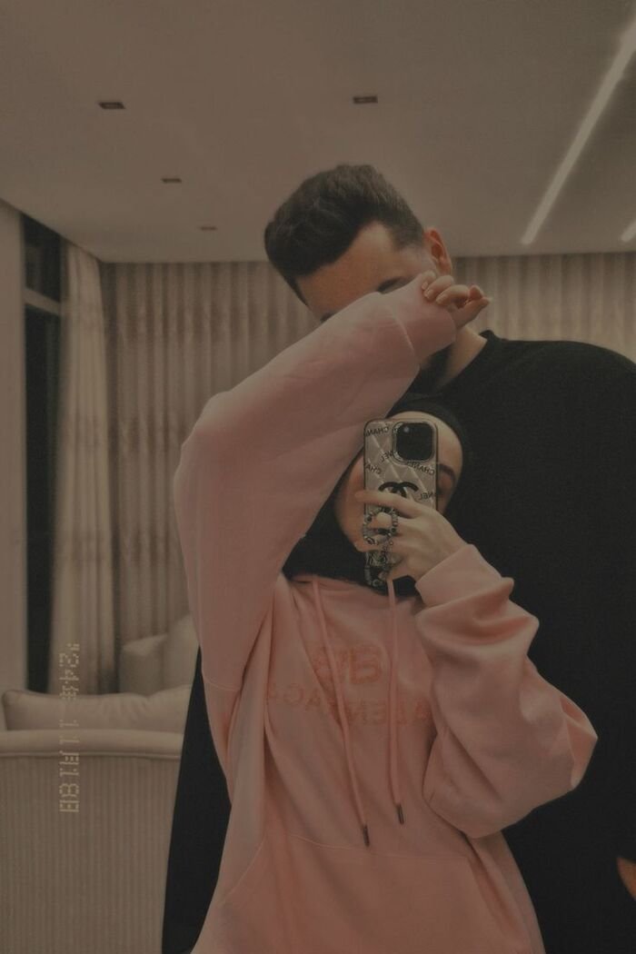 hijab couple dp clear hd