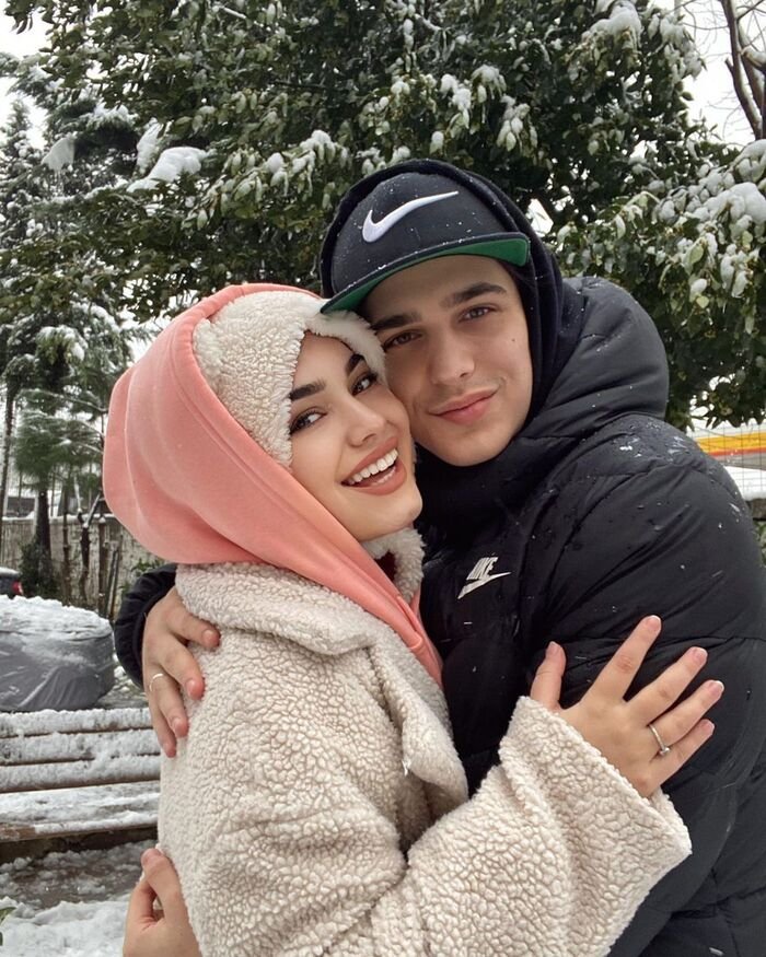 hijab couple dp hd