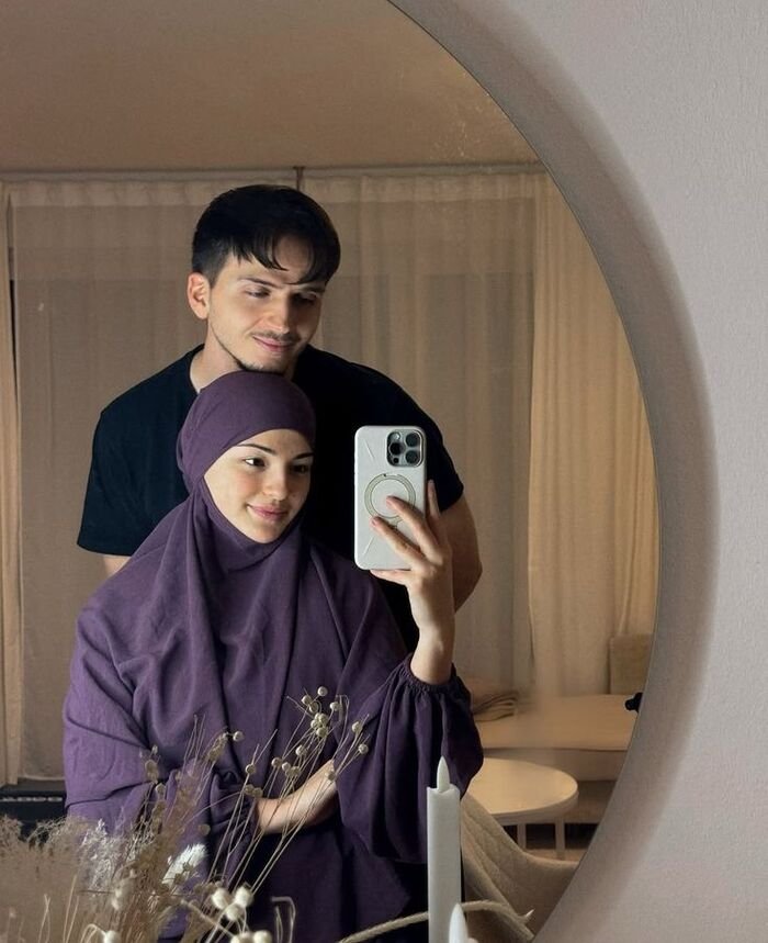 hijab couple dp neutral hd