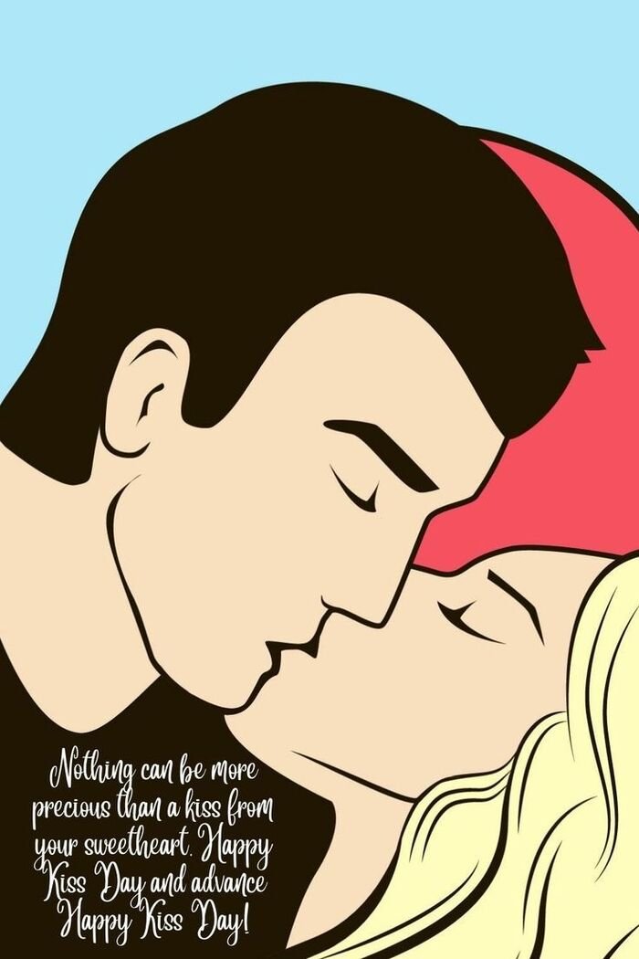 kiss day images pinterest hot