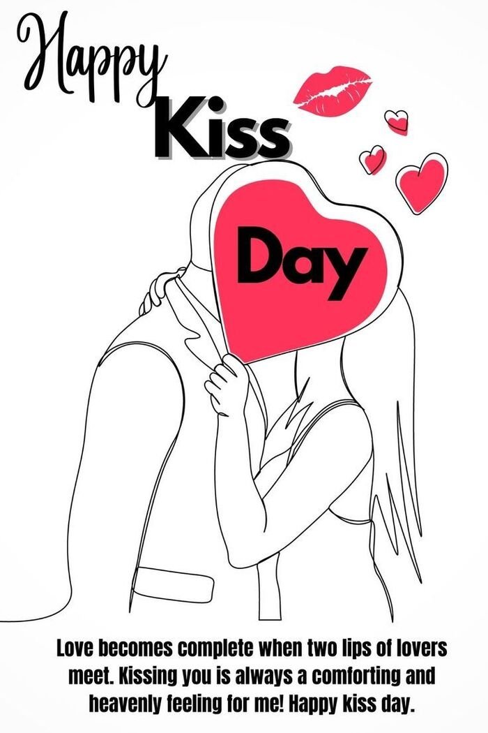 kiss day images quotes pinterest