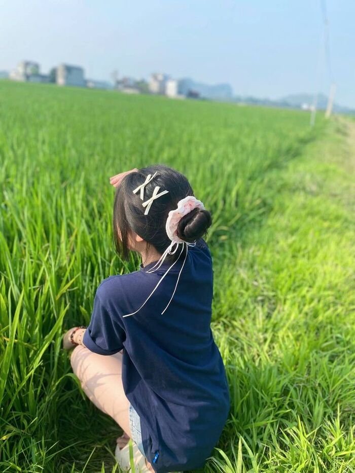 natural village girl dp