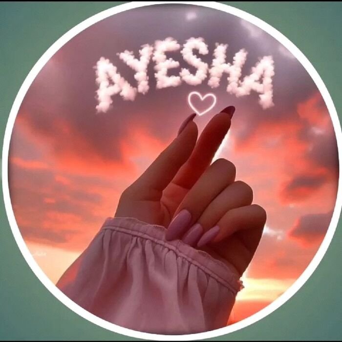 pinterest ayesha name dp image hd