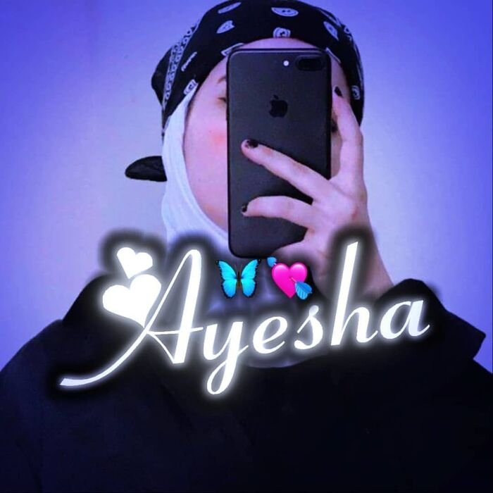 pinterest ayesha name dp images