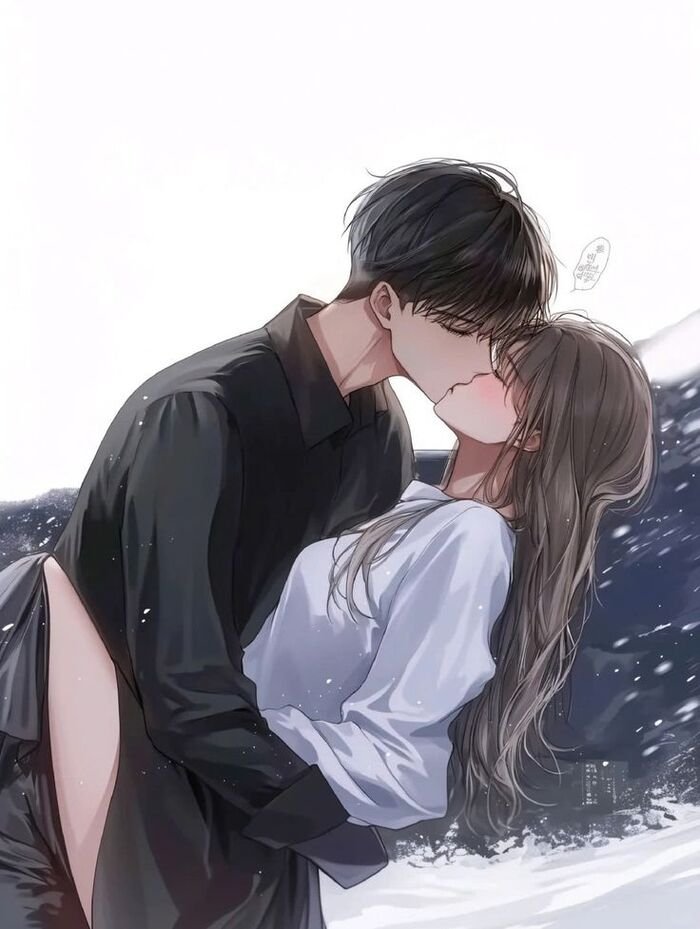 romantic kiss images aethetics hot full hd