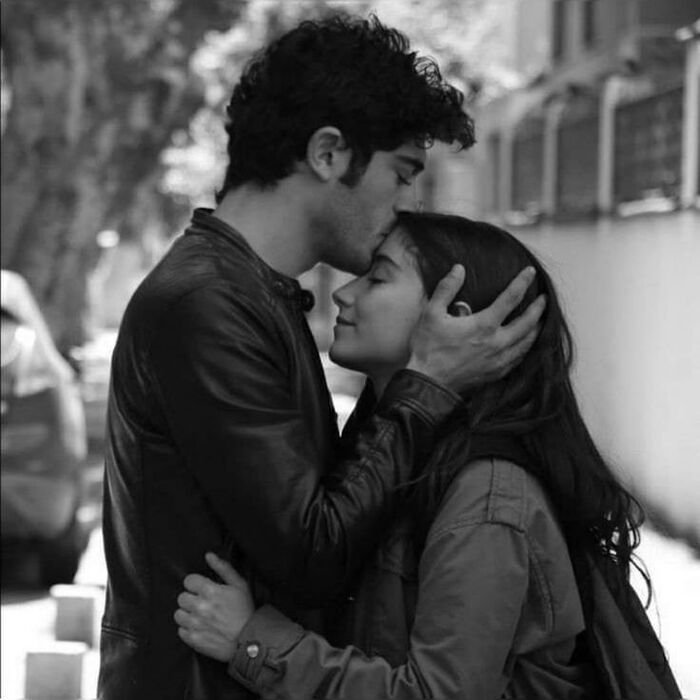 romantics aethetics forehead kiss photo hot