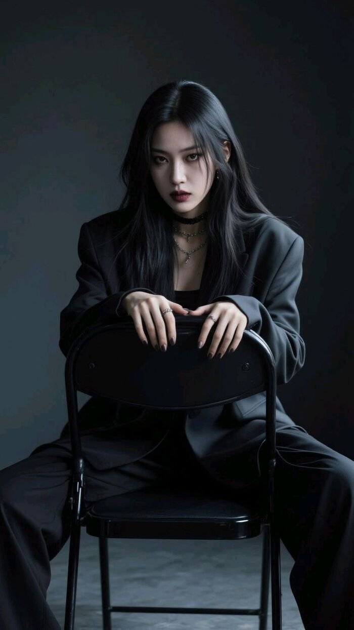 suit girl aesthetic hd