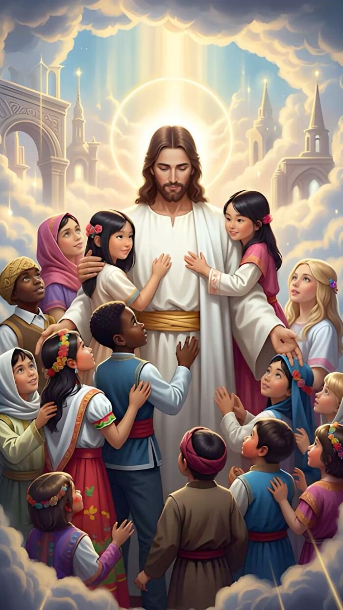 all god in one image divine art concept