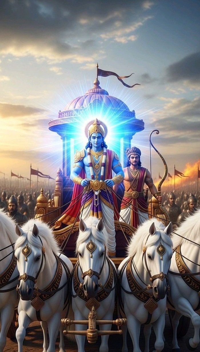 all god in one image heavenly vision