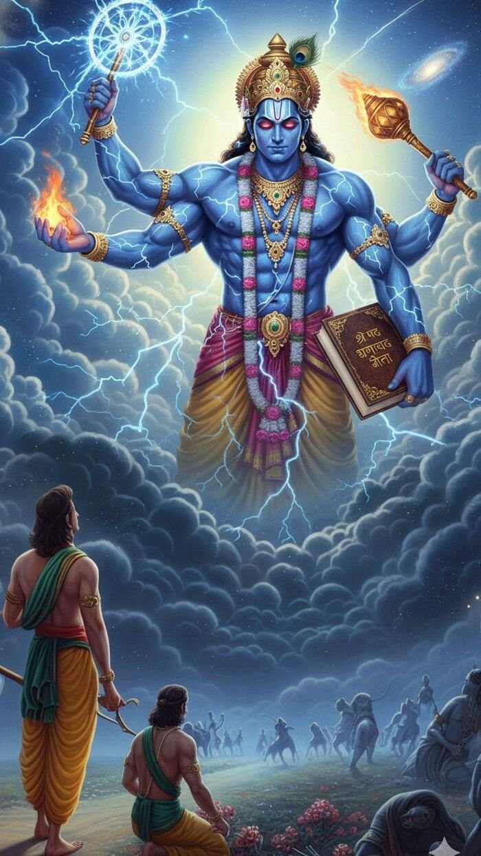 all god in one image spiritual power