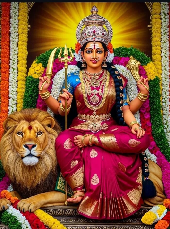 amman god images divine blessing