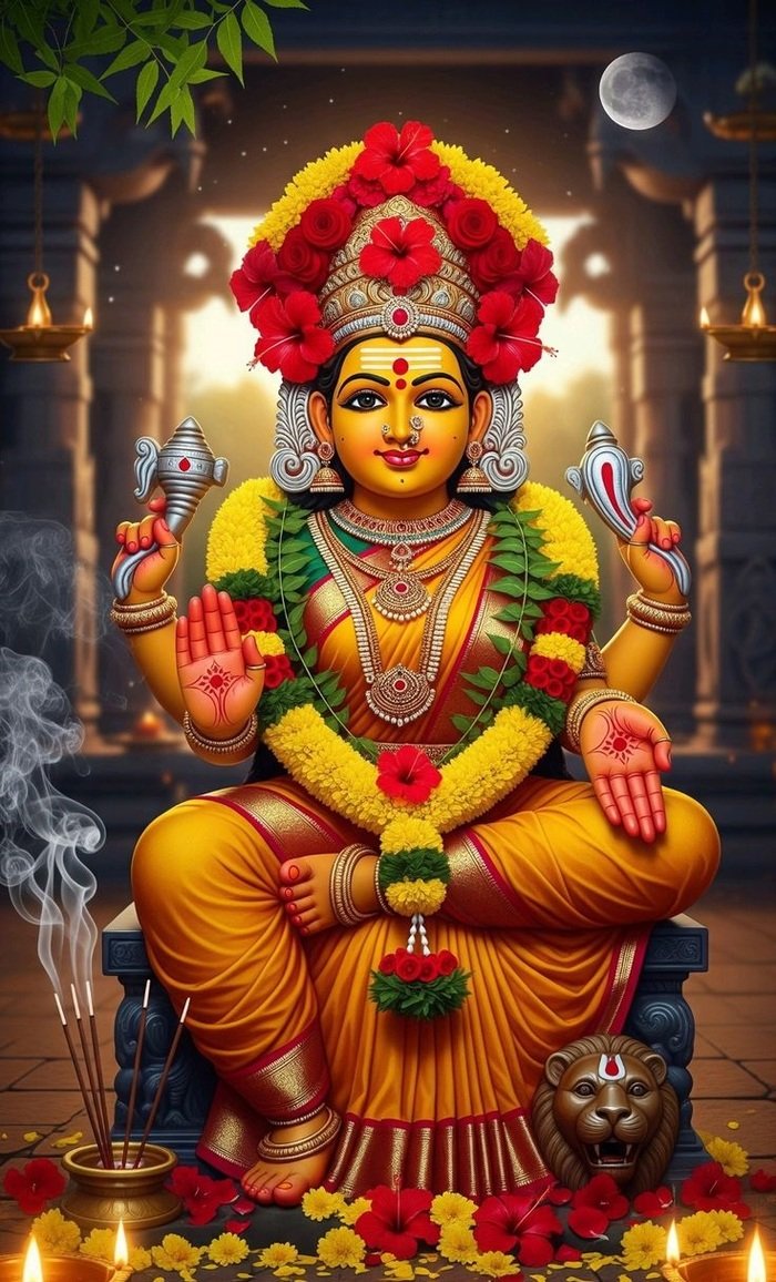 amman god images divine form