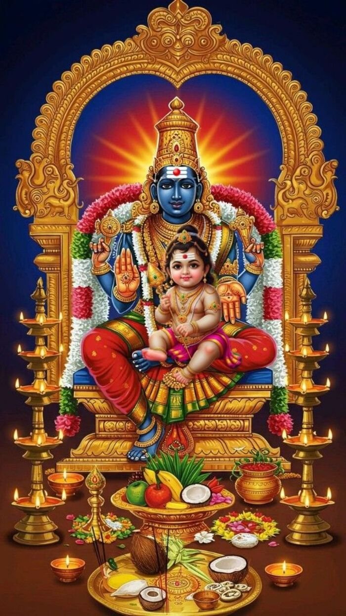 amman god images realistic illustration